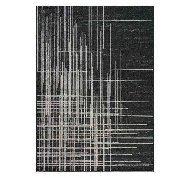 Килим Natura devos 20488 black-silver - Фото 1